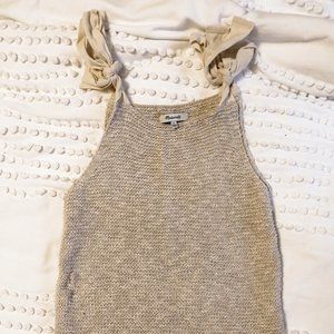 Madewell Highgate Tie-Strap Sweater Tank